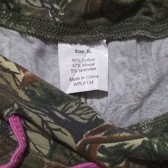 Pink For The Cure "Yes Deer" Print Hoodie & Pants - Picture 5 of 8